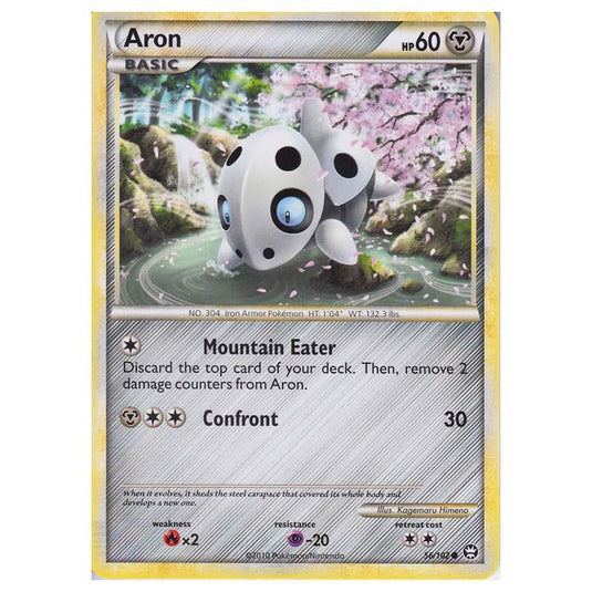 Pokemon - HGSS - Triumphant - Aron 56/102