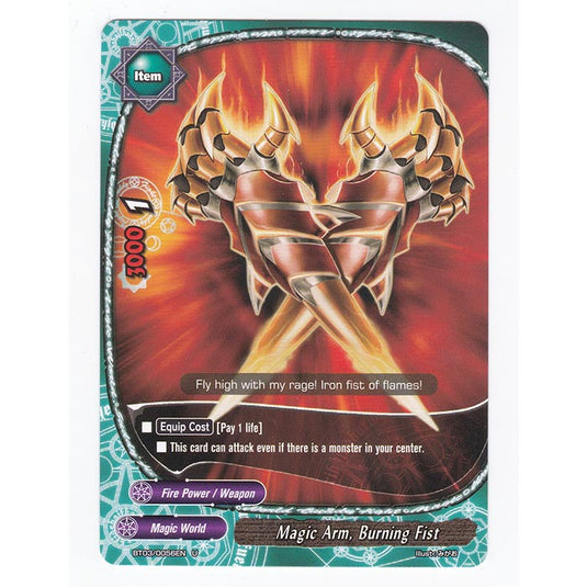 Future Card Buddyfight - Drums Adventures - Magic Arm, Burning Fist - 56/105
