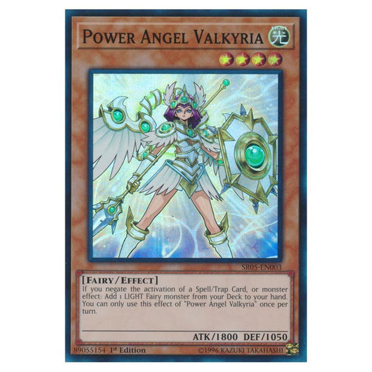 Yu-Gi-Oh! - Structure Deck - Wave of Light - Power Angel Valkyria (Super Rare) SR05-EN003