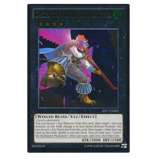 Yu-Gi-Oh! - Astral Pack Seven - Castel, the Skyblaster Musketeer (Ultimate Rare) AP07-EN002