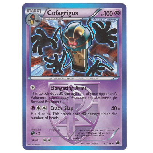 Pokemon - Black & White - Plasma Freeze - Cofagrigus - 57/116