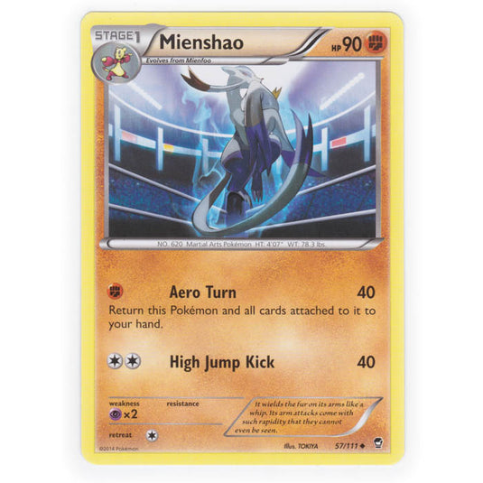 Pokemon - XY Furious Fists - Mienshao - 57/111