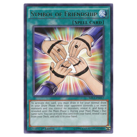 Yu-Gi-Oh! - Millennium Pack - Symbol of Friendship (Rare) MIL1-EN017
