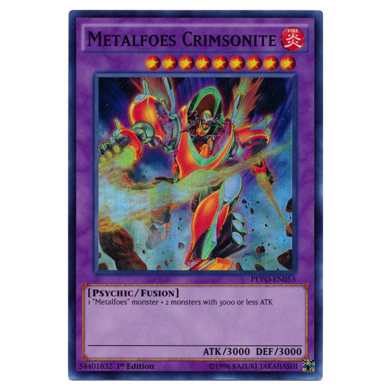Yu-Gi-Oh! - Pendulum Evolution - Metalfoes Crimsonite (Super Rare) PEV Yu-Gi-Oh! - Pendulum Evolution - Metalfoes Crimsonite (Super Rare) PEV