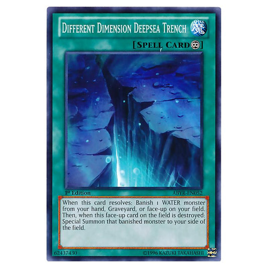 Yu-Gi-Oh! - Abyss Rising - Different Dimension Deepsea Trench (Common) ABYR-EN052