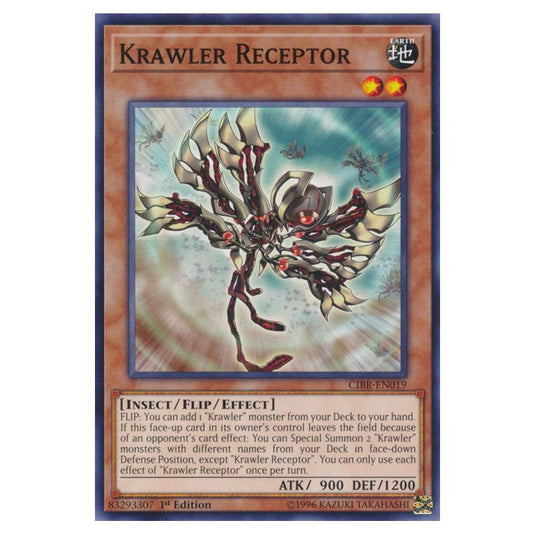 Yu-Gi-Oh! - Circuit Break - Krawler Receptor (Common) CIBR-EN019