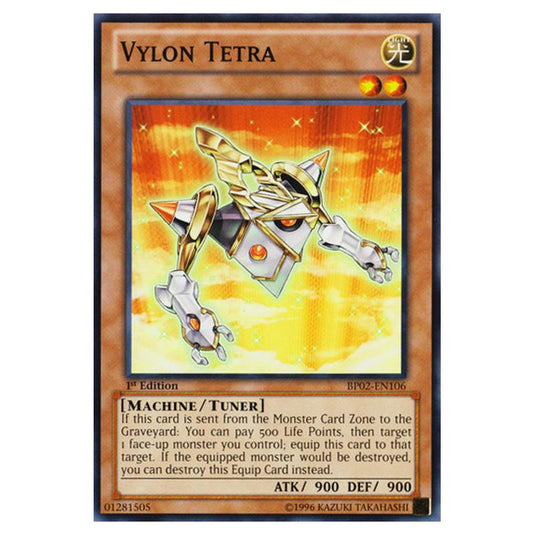 Yu-Gi-Oh! - Battle Pack 2 - War of the Giants - Vylon Tetra (Common) BP02-EN106
