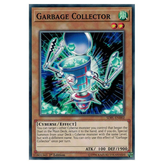 Yu-Gi-Oh! - Structure Deck - Powercode Link - Garbage Collector (Common) SDPL-EN002