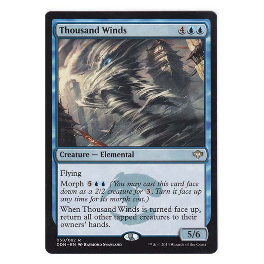 Magic the Gathering - Speed VS Cunning - Thousand Winds - 58/82