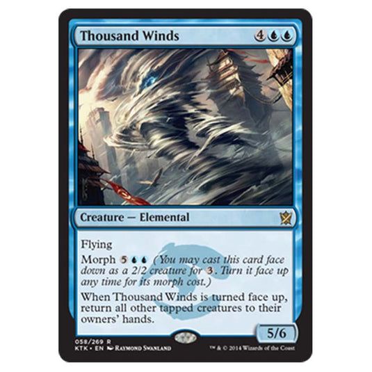 Magic the Gathering - Khans Of Tarkir - Thousand Winds - 58/269