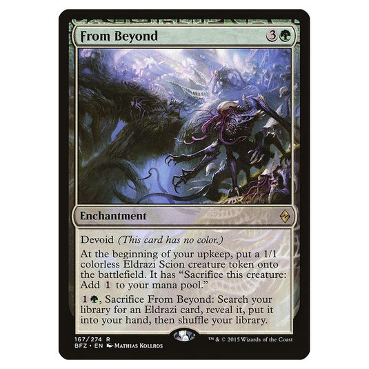 Magic The Gathering - Battle For Zendikar - From Beyond - 167/274