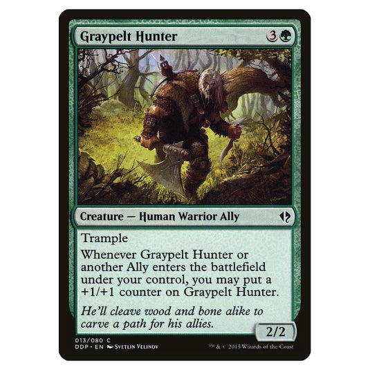 Magic the Gathering - Duel Decks: Zendikar vs. Eldrazi - Graypelt Hunter - 13