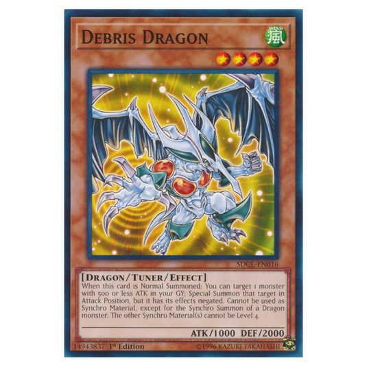 Yu-Gi-Oh! - Structure Deck - Cyberse Link - Debris Dragon (Common) SDCL-EN016
