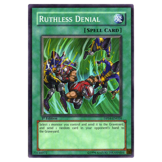 Yu-Gi-Oh! - Duelist Pack - Zane Truesdale - Ruthless Denial (Super Rare) DP04-EN024