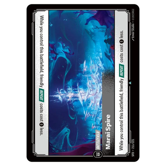 Riftbound: League of Legends TCG - Spiritforged - Marai Spire - 211/221
