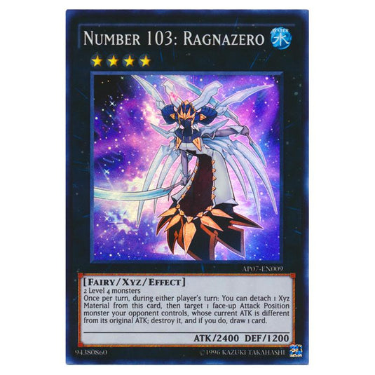 Yu-Gi-Oh! - Astral Pack Seven - Number 103: Ragnazero (Super Rare) AP07-EN009