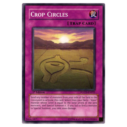 Yu-Gi-Oh! - Power of the Duelist - Crop Circles (Common) POTD-EN051