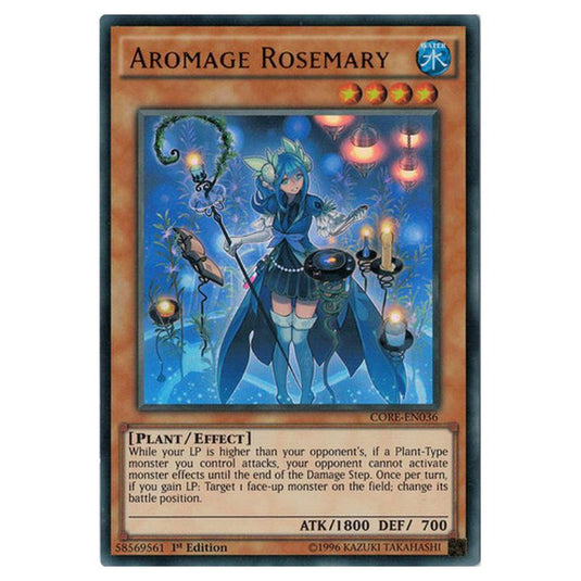 Yu-Gi-Oh! - Clash of Rebellions - Aromage Rosemary (Ultra Rare) CORE-EN036