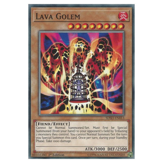 Yu-Gi-Oh! - Structure Deck - Shaddoll Showdown - Lava Golem (Common) SDSH-EN013