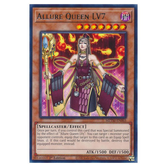 Yu-Gi-Oh! - Maze of the Master - Allure Queen LV7 (Rare) MZTM-EN065
