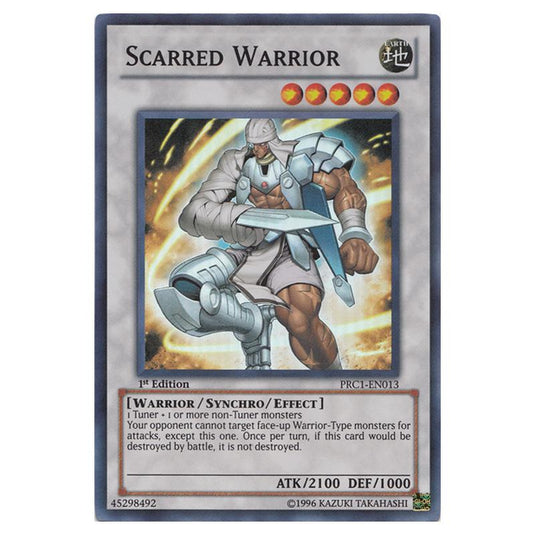 Yu-Gi-Oh! - Premium Collection Tin - Scarred Warrior (Super Rare) PRC1-EN013