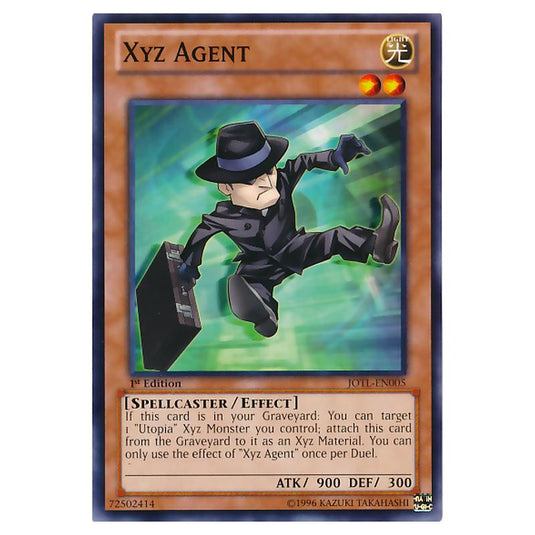 Yu-Gi-Oh! - Judgment of the Light - Xyz Agent (Common) JOTL-EN005