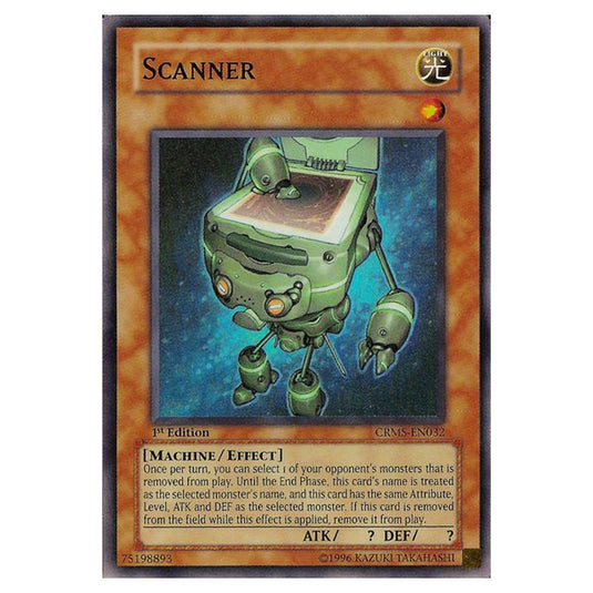 Yu-Gi-Oh! - Crimson Crisis - Scanner (Super Rare) CRMS-EN032
