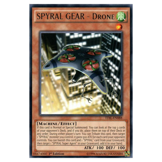 Yu-Gi-Oh! - The Dark Illusion - SPYRAL GEAR - Drone (Rare) TDIL-EN088
