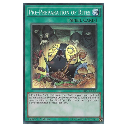 Yu-Gi-Oh! - Shining Victories - Pre-Preparation of Rites (Super Rare) SHVI-EN065