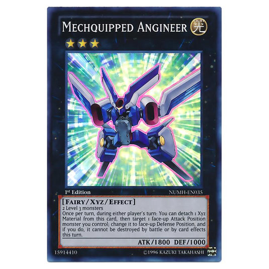 Yu-Gi-Oh! - Number Hunters - Mechquipped Angineer (Super Rare) NUMH-EN035