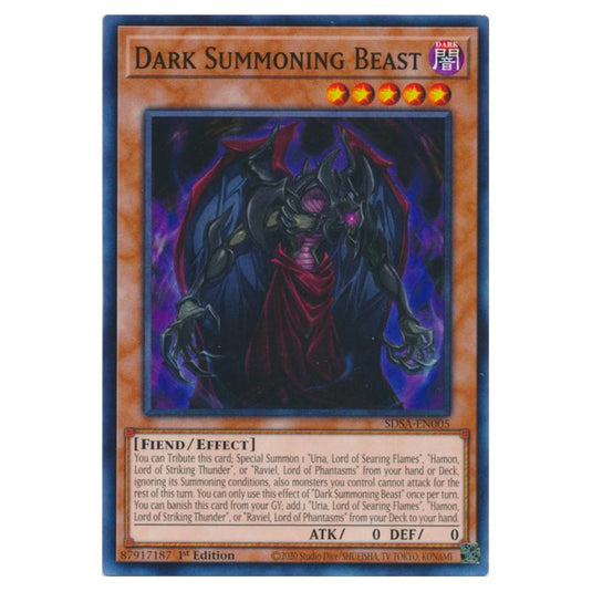 Yu-Gi-Oh! - Structure Deck - Sacred Beasts - Dark Summoning Beast (Common) SDSA-EN005