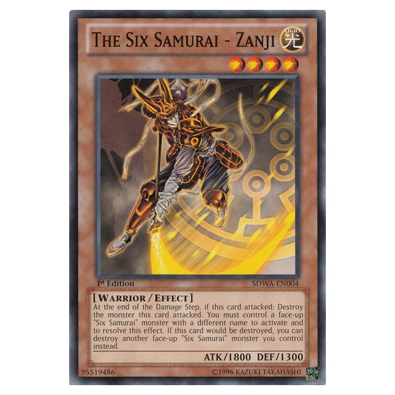 Yu-Gi-Oh! - The Six Samurai - Zanji (SDWA-EN004) - Structure Deck: Samurai Wa