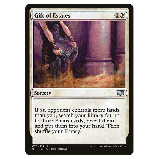 Magic The Gathering - Commander 2014 - Gift Of Estates - 73