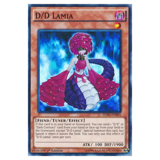 Yu-Gi-Oh! - Pendulum Domination Structure Deck - D/D Lamia (Super Rare) SDPD-EN005