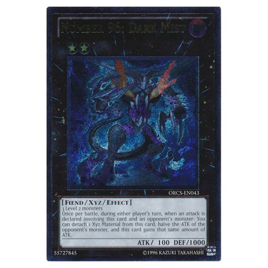 Yu-Gi-Oh! - Order of Chaos - Number 96: Dark Mist (Ultimate Rare) ORCS-EN043