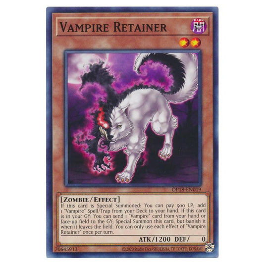 Yu-Gi-Oh! - OTS Tournament Pack 18 - Vampire Retainer (Common) OP18-EN019