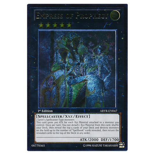 Yu-Gi-Oh! - Abyss Rising - Empress of Prophecy (Ultimate Rare) ABYR-EN047