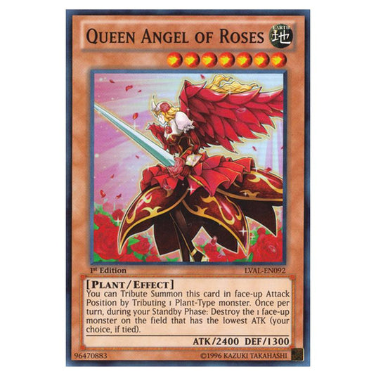 Yu-Gi-Oh! - Legacy of the Valiant - Queen Angel of Roses (Super Rare) LVAL-EN092