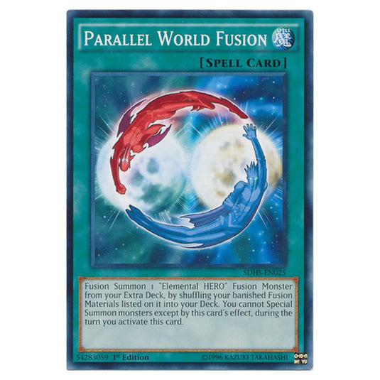 Yu-Gi-Oh! - HERO Strike Structure Deck - Parallel World Fusion (Common) SDHS-EN025