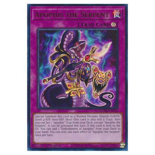 Yu-Gi-Oh! - Maze of the Master - Apophis the Serpent (Ultra Rare) MZTM-EN010