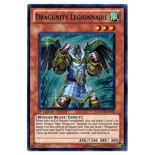 Yu-Gi-Oh! - Hidden Arsenal 3 - Dragunity Legionnaire (Super Rare) HA03-EN032
