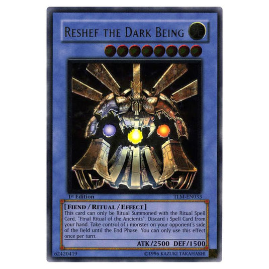 Yu-Gi-Oh! - The Lost Millennium - Reshef the Dark Being (Ultimate Rare) TLM-EN033