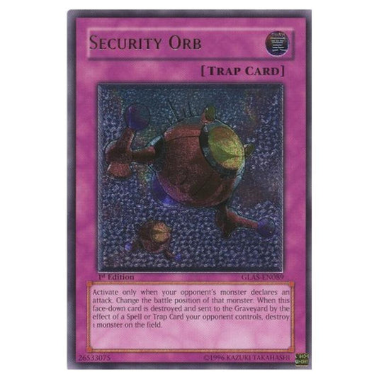Yu-Gi-Oh! - Gladiator\'s Assault - Security Orb (Ultimate Rare) GLAS-EN089