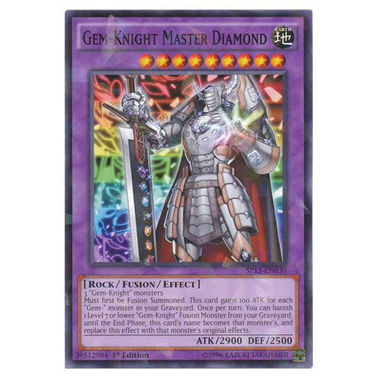 Yu-Gi-Oh! - Star Pack ARC-V - Gem-Knight Master Diamond (Shatterfoil Rare) SP15-EN030