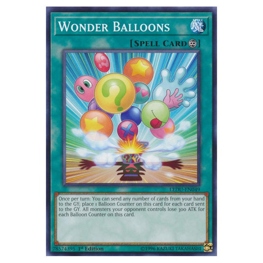Yu-Gi-Oh! - Legendary Duelists - Wonder Balloons (Common) LEDU-EN049