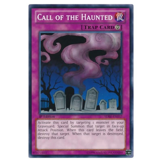 Yu-Gi-Oh! - Saga of Blue-Eyes White Dragon Structure Deck - Call of the Haunted (Common) SDBE-EN037