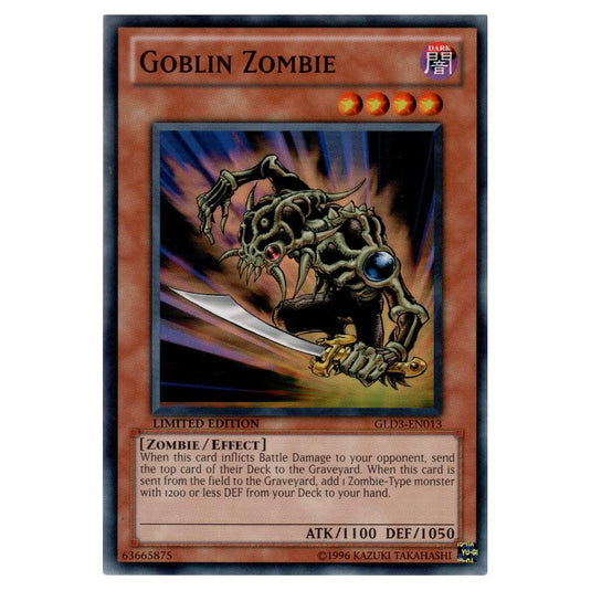 Yu-Gi-Oh! - Gold Series 3 - Goblin Zombie (Common) GLD3-EN013