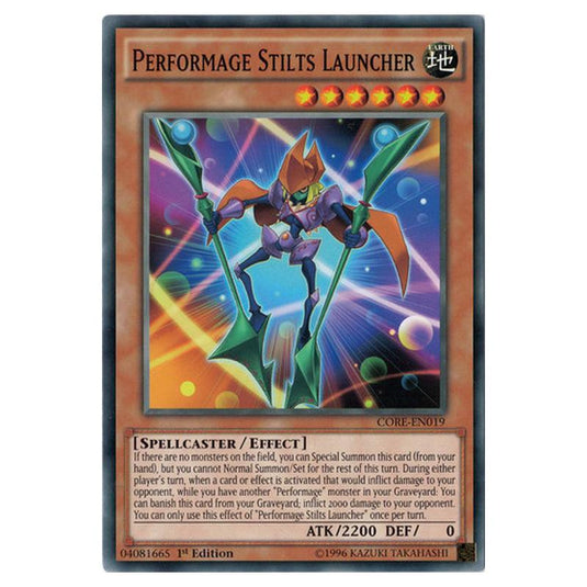 Yu-Gi-Oh! - Clash of Rebellions - Performage Stilts Launcher (Common) CORE-EN019
