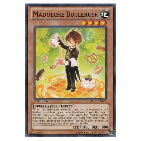 Yu-Gi-Oh! - Return of the Duelist - Madolche Butlerusk (Common) REDU-EN025