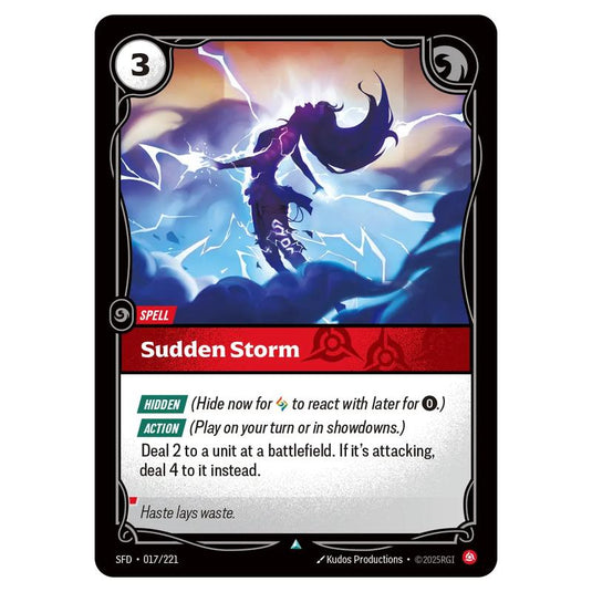 Riftbound: League of Legends TCG - Spiritforged - Sudden Storm - 017/221